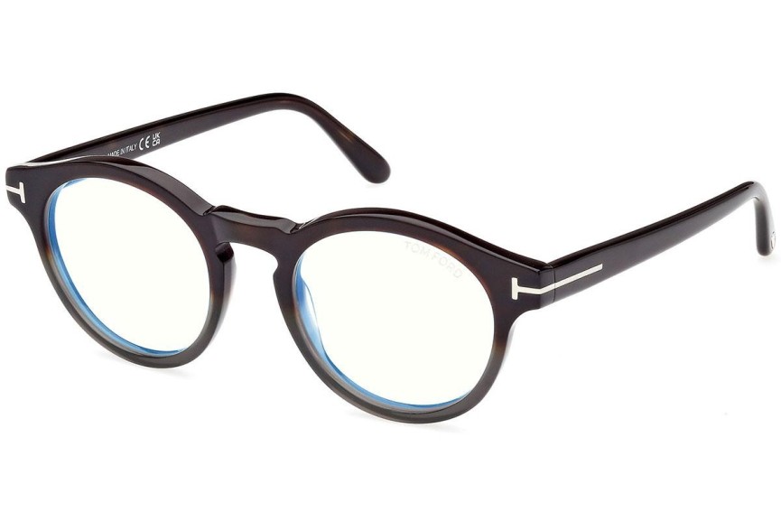 Brillen Tom Ford FT5887-B 056 Ronde Zwart