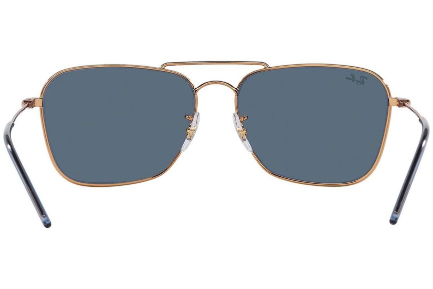 Zonnebril Ray-Ban Caravan Reverse RBR0102S 92023A Rechthoekige Goud