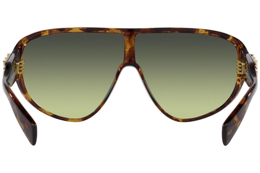 Zonnebril Michael Kors Empire Shield MK2194 30060N Flat Top Havana