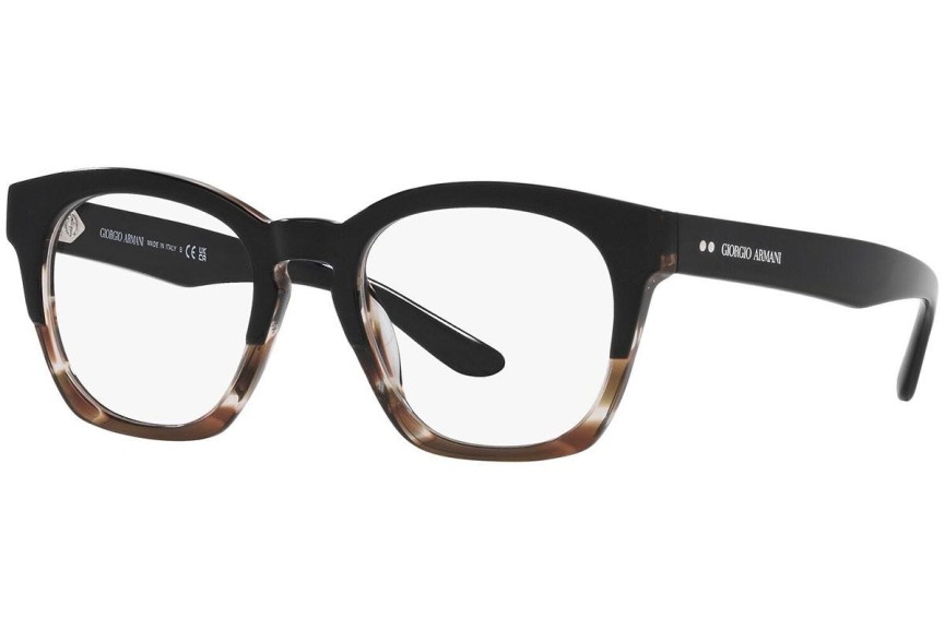 Brillen Giorgio Armani AR7245U 6006 Vierkant Zwart