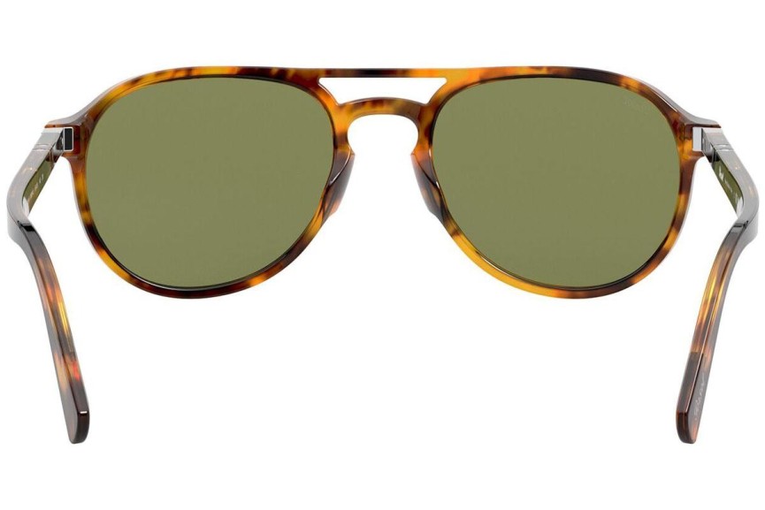 Zonnebril Persol El Profesor Sergio PO3235S 01084E Pilot Havana