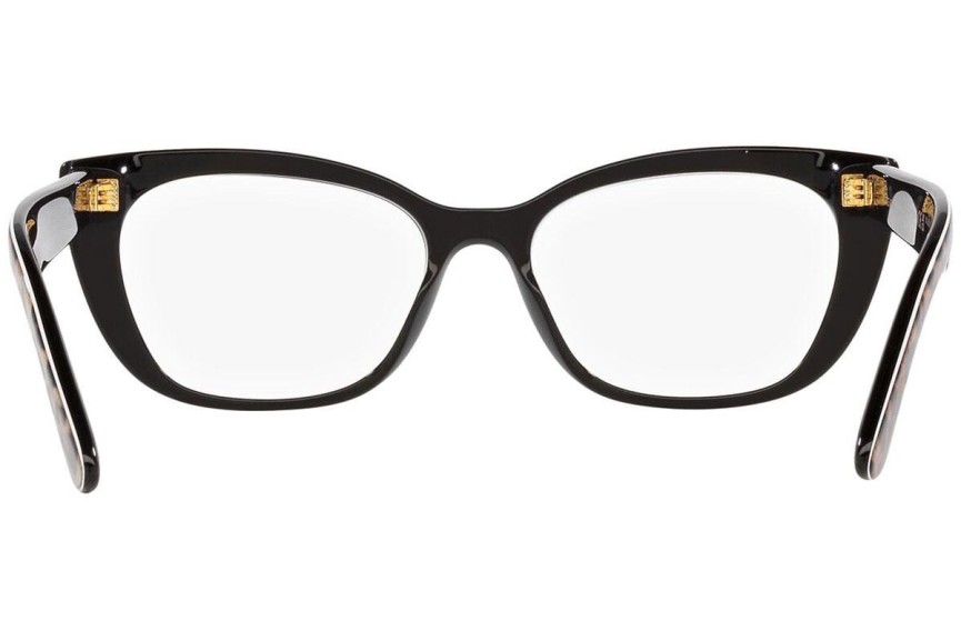 Brillen Dolce & Gabbana DX3357 3163 Cat Eye Havana