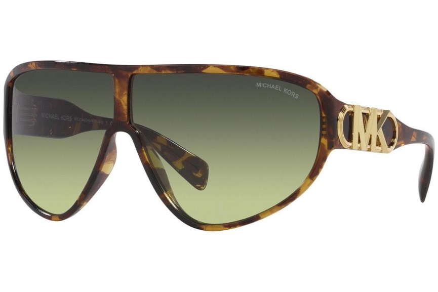 Zonnebril Michael Kors Empire Shield MK2194 30060N Flat Top Havana