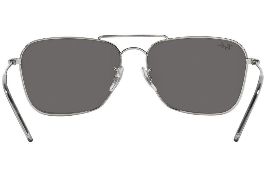 Zonnebril Ray-Ban Caravan Reverse RBR0102S 003/GS Rechthoekige Zilver