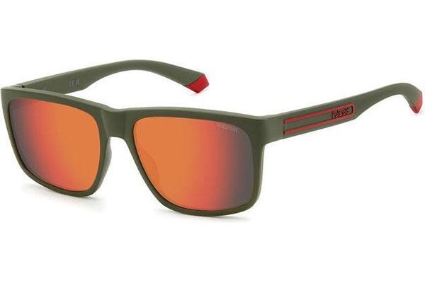 Zonnebril Polaroid PLD2149/S TBO/OZ Polarized Vierkant Groen