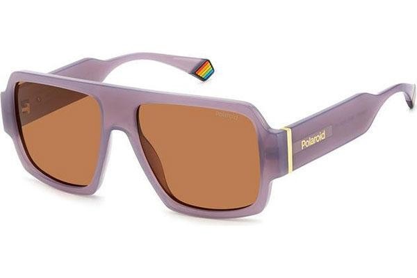 Zonnebril Polaroid PLD6209/S/X 789/HE Polarized Vierkant Paars