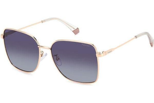 Zonnebril Polaroid PLD4158/G/S/X DDB/WJ Polarized Vierkant Goud