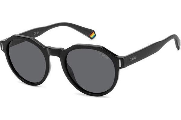 Zonnebril Polaroid PLD6207/S 807/M9 Polarized Ronde Zwart