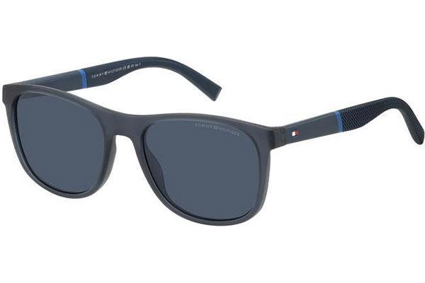 Zonnebril Tommy Hilfiger TH2042/S IPQ/KU Vierkant Blauw