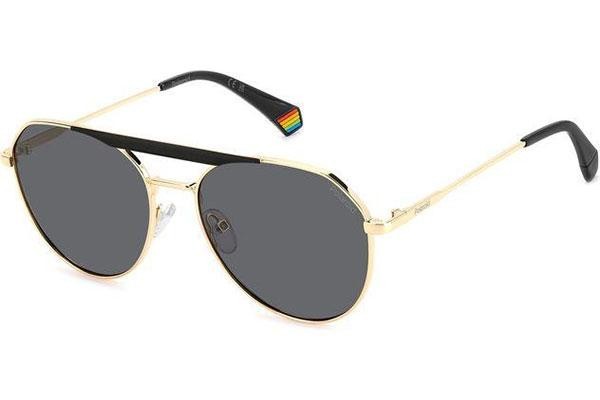 Zonnebril Polaroid PLD6211/S/X RHL/M9 Polarized Pilot Goud