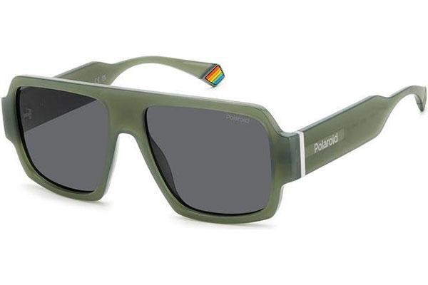 Zonnebril Polaroid PLD6209/S/X 1ED/M9 Polarized Vierkant Groen