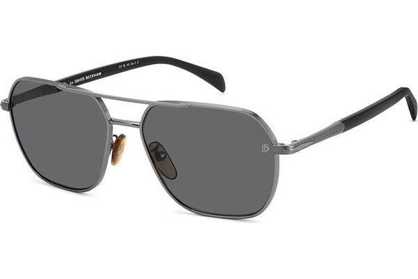 Zonnebril David Beckham DB1128/G/S V81/M9 Polarized Pilot Grijs