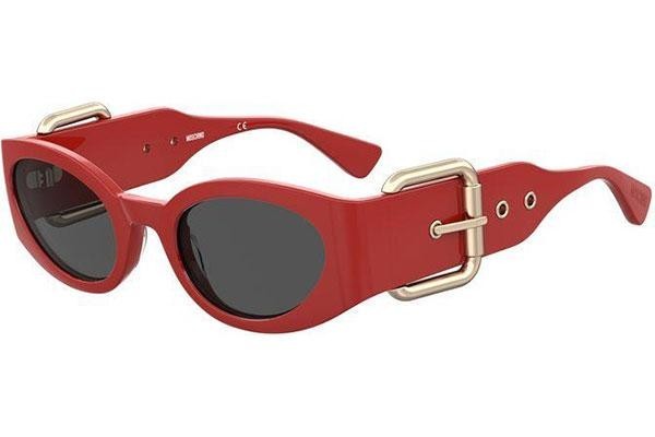 Zonnebril Moschino MOS154/S C9A/IR Ovaal Rood