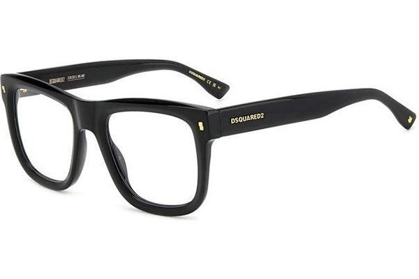 Brillen Dsquared2 D20114 807 Vierkant Zwart