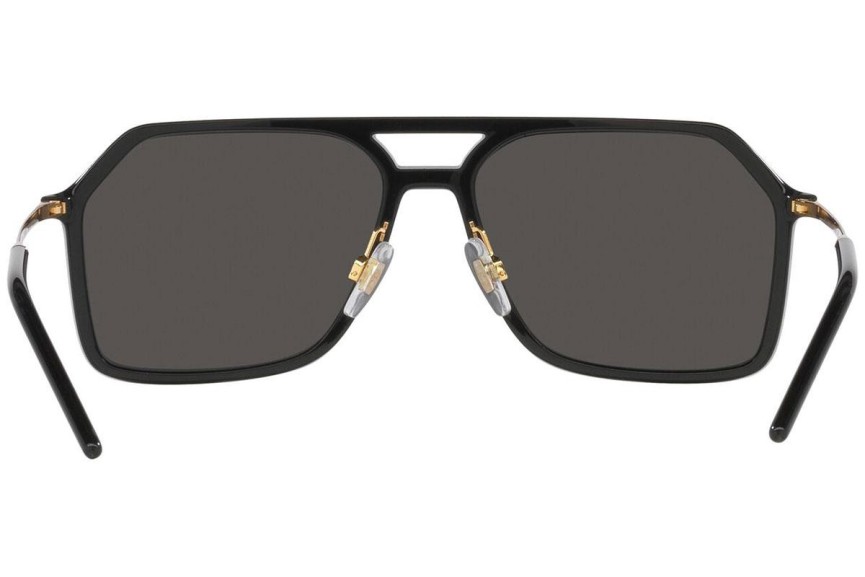 Zonnebril Dolce & Gabbana DG6196 252587 Pilot Zwart