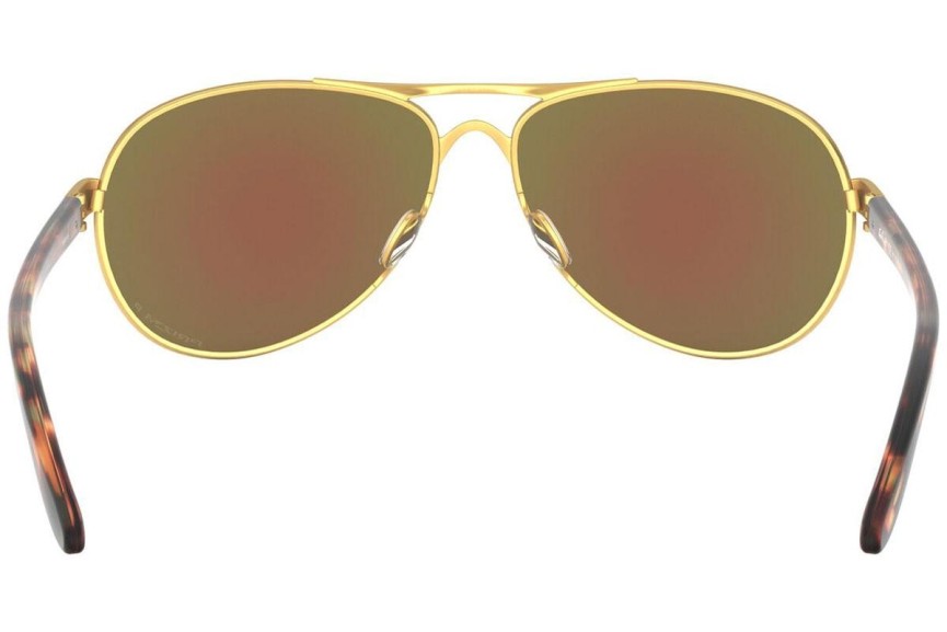 Zonnebril Oakley Feedback OO4079 407939 Polarized Pilot Goud