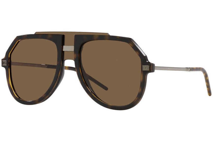 Zonnebril Dolce & Gabbana DG6195 502/73 Pilot Bruin