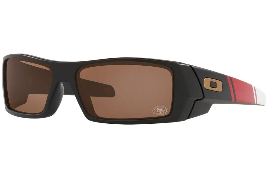 Zonnebril Oakley Gascan OO9014 9014B0 Rechthoekige Zwart