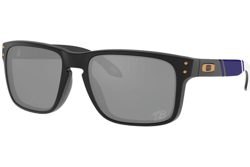 Zonnebril Oakley Holbrook OO9102 9102Q4 Vierkant Zwart