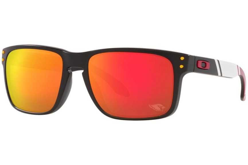 Zonnebril Oakley Holbrook OO9102 9102Q2 Vierkant Zwart