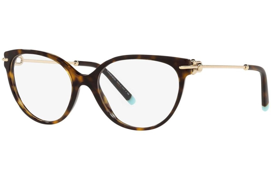 Brillen Tiffany & Co. TF2217 8015 Cat Eye Havana