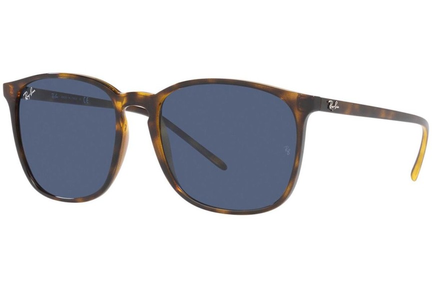 Zonnebril Ray-Ban RB4387 710/80 Vierkant Havana