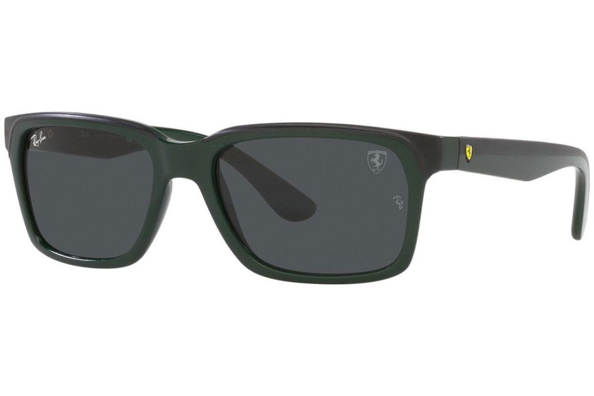 Zonnebril Ray-Ban RB4393M F68087 Rechthoekige Groen