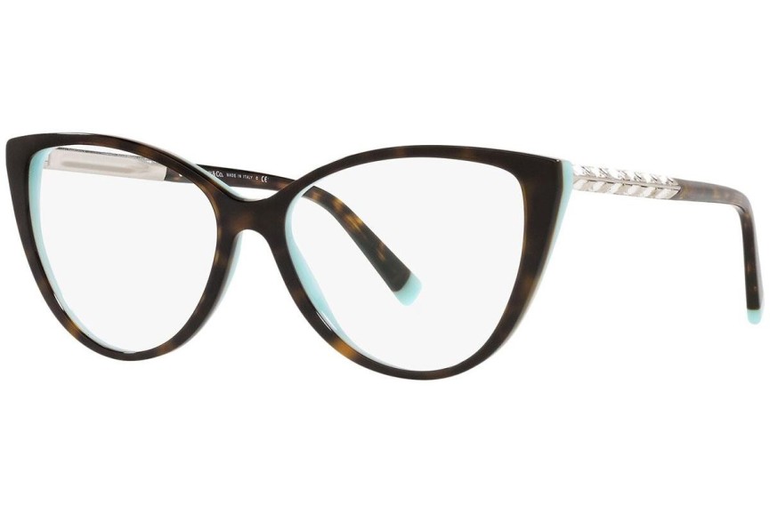 Brillen Tiffany & Co. TF2214B 8134 Cat Eye Havana