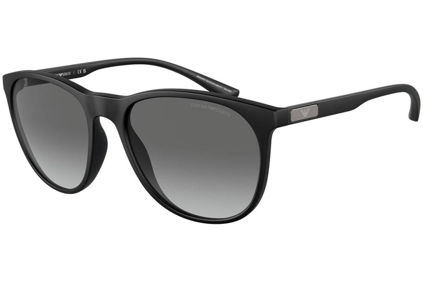 Zonnebril Emporio Armani EA4210 500111 Ronde Zwart