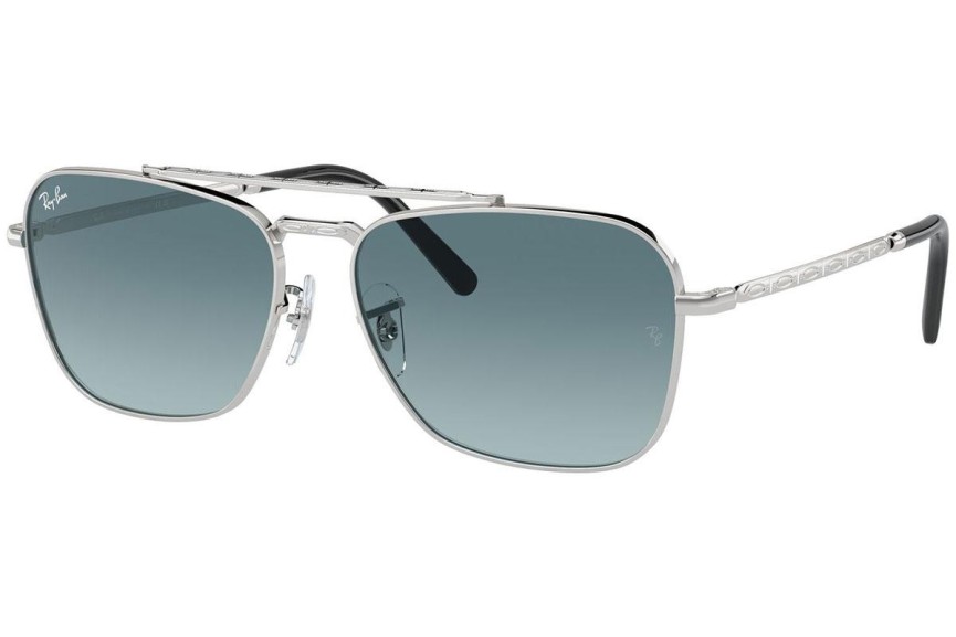 Zonnebril Ray-Ban New Caravan RB3636 003/3M Vierkant Zilver