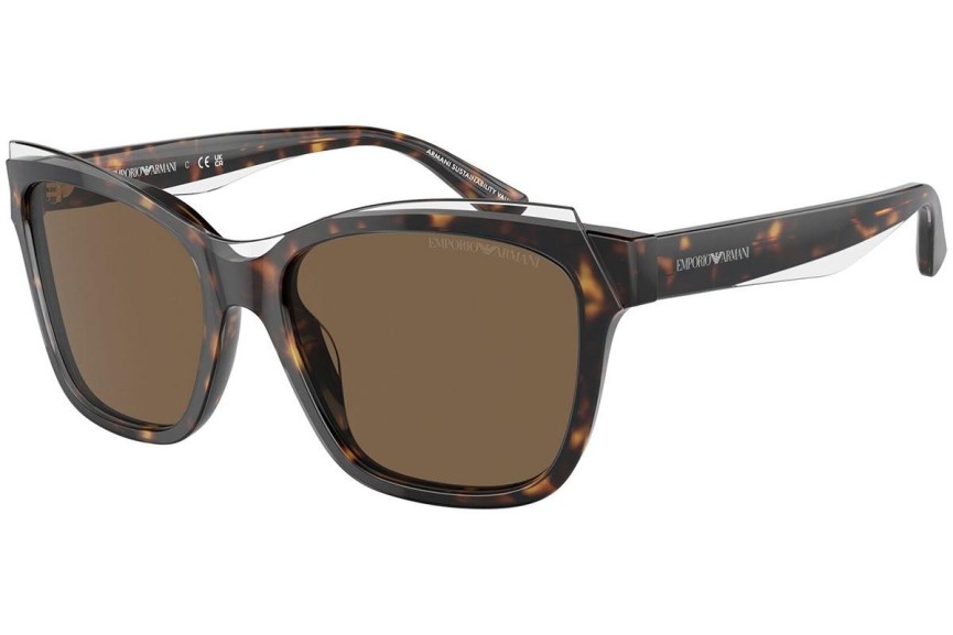 Zonnebril Emporio Armani EA4209 605273 Vierkant Havana