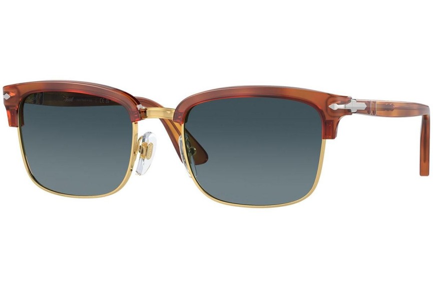 Zonnebril Persol PO3327S 96/S3 Polarized Rechthoekige Havana