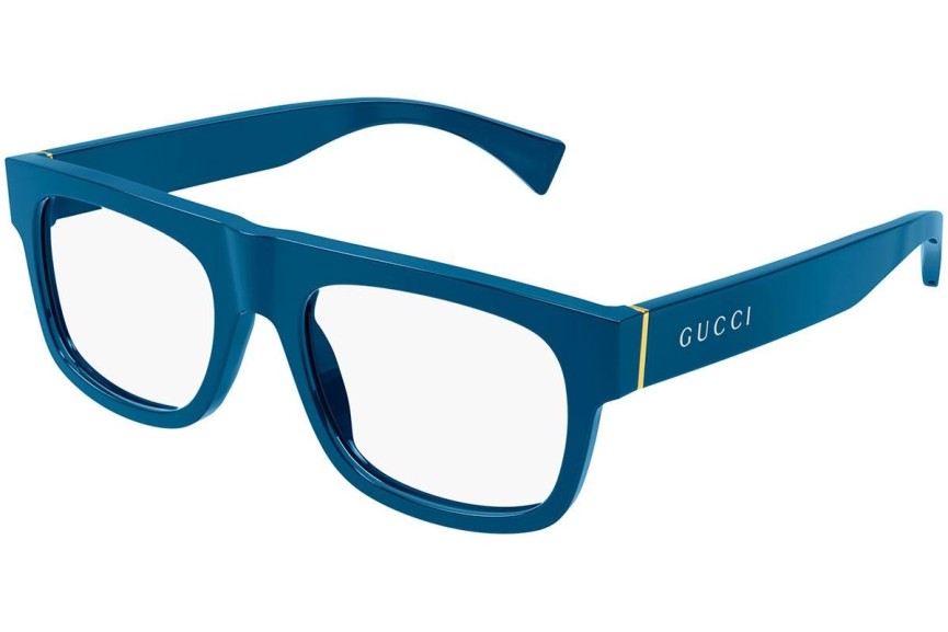 Brillen Gucci GG1137O 004 Flat Top Blauw