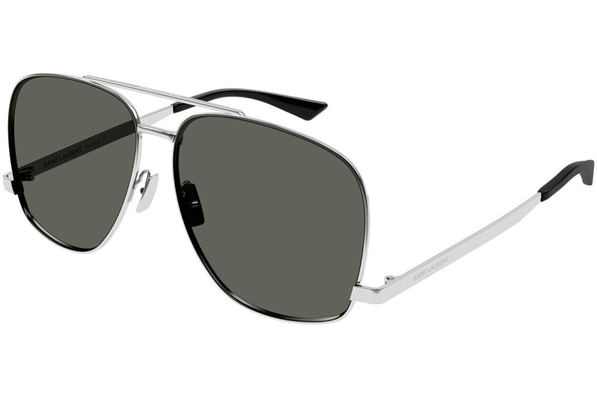 Zonnebril Saint Laurent SL653LEON 001 Pilot Zilver