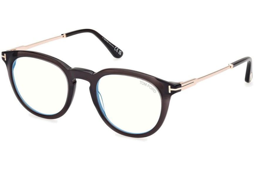 Brillen Tom Ford FT5905-B 005 Ronde Zwart