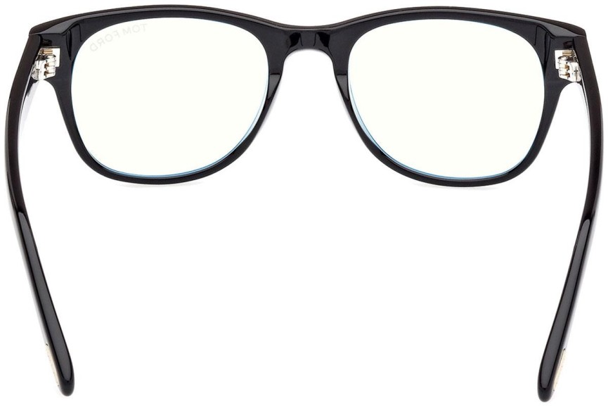 Brillen Tom Ford FT5898-B 001 Vierkant Zwart