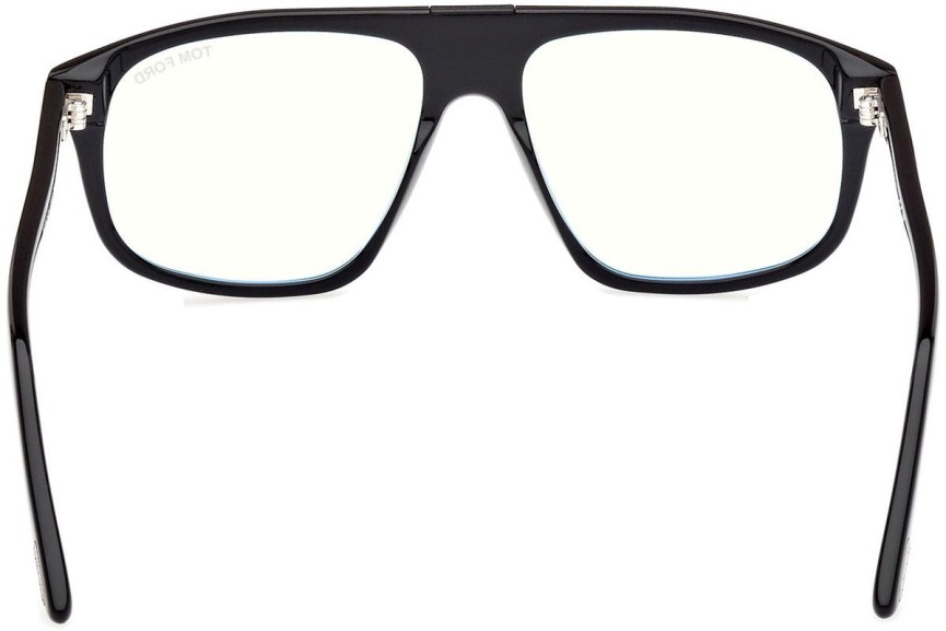 Brillen Tom Ford FT5901-B-N 001 Vierkant Zwart