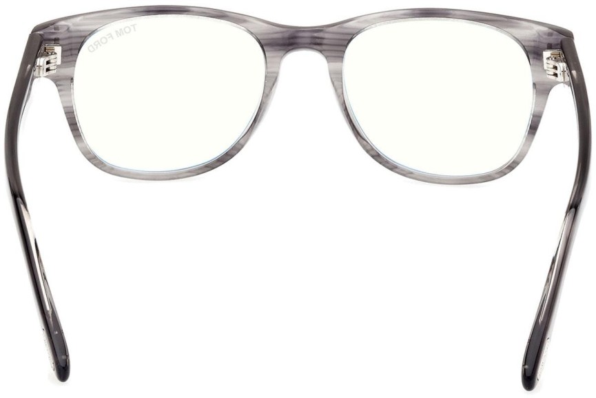 Brillen Tom Ford FT5898-B 020 Vierkant Grijs