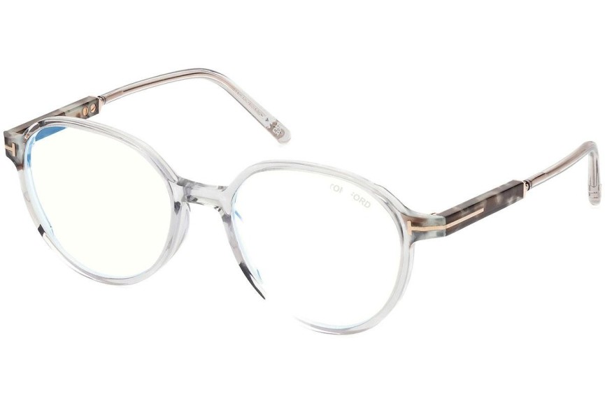 Brillen Tom Ford FT5910-B 020 Ronde Grijs