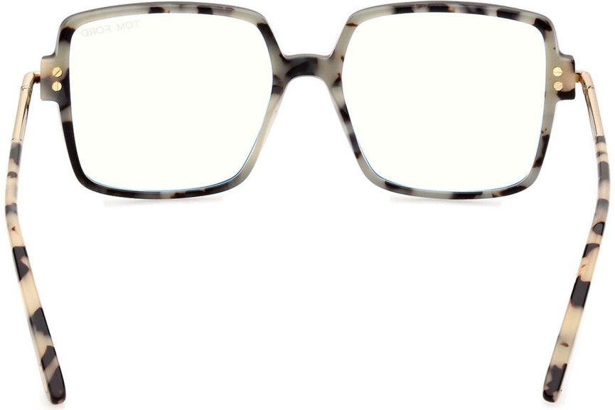 Brillen Tom Ford FT5915-B 005 Vierkant Zwart