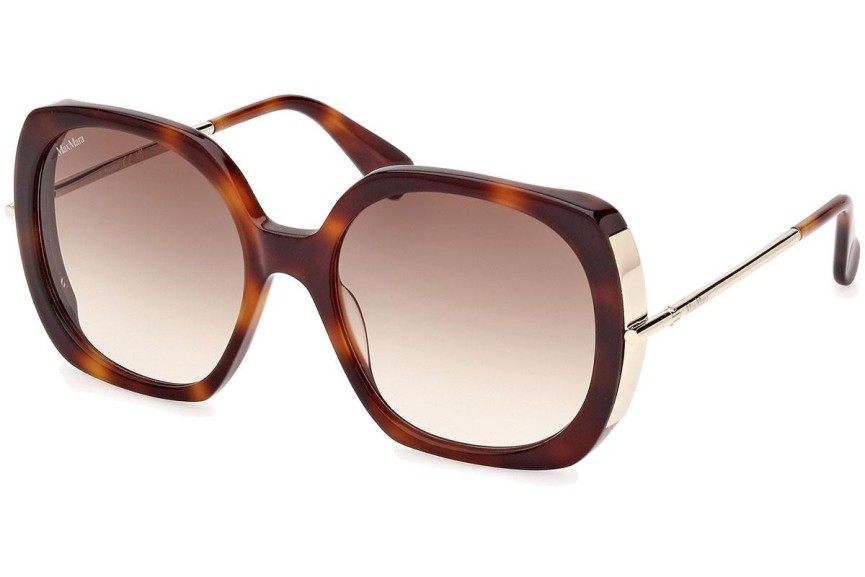 Zonnebril Max Mara Malibu9 MM0079 52F Vierkant Havana