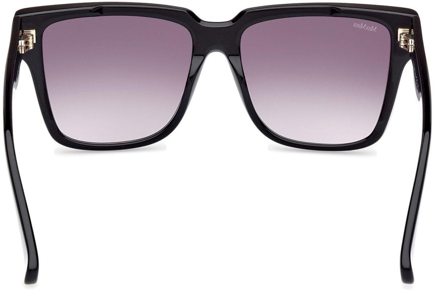 Zonnebril Max Mara Glimpse2 MM0078 01B Vierkant Zwart