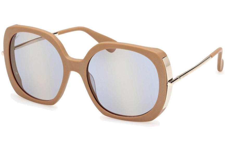 Zonnebril Max Mara Malibu9 MM0079 46X Vierkant Bruin