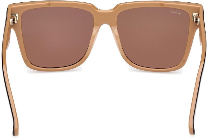 Zonnebril Max Mara Glimpse2 MM0078 50N Vierkant Bruin