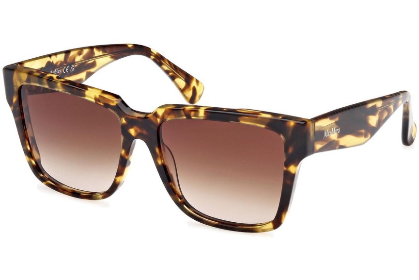 Zonnebril Max Mara Glimpse2 MM0078 53F Vierkant Havana