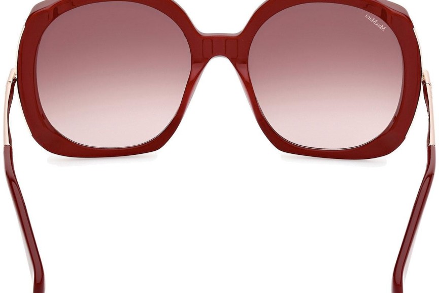 Zonnebril Max Mara Malibu9 MM0079 66F Vierkant Rood