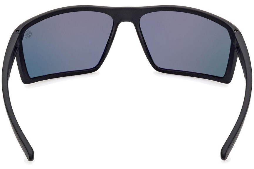 Zonnebril Timberland TB9333 02D Polarized Vierkant Zwart