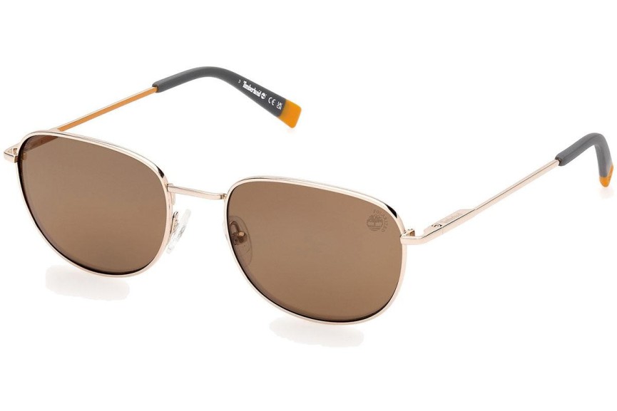 Zonnebril Timberland TB9339 32H Polarized Ovaal Goud