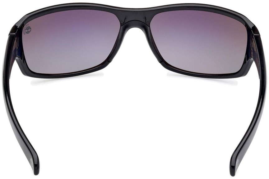 Zonnebril Timberland TB9332 01D Polarized Vierkant Zwart