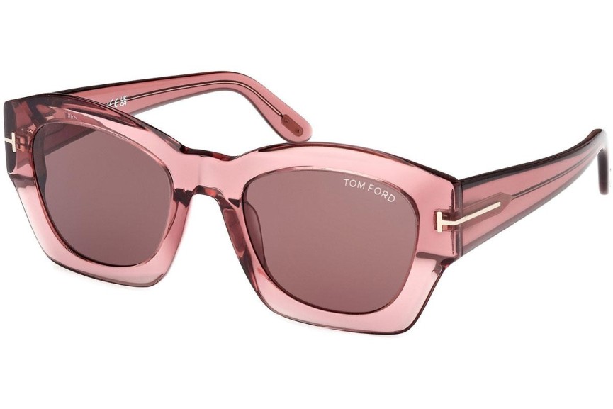 Zonnebril Tom Ford Guilliana FT1083 72E Vierkant Roze